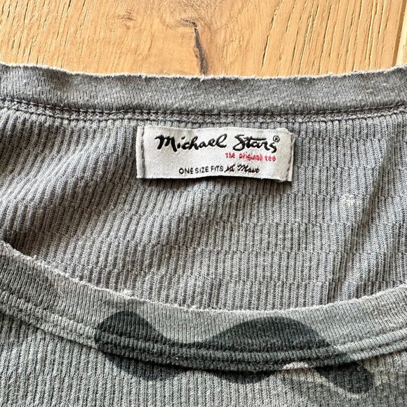 Michael Stars Juliet Camo Thermal Tee XS - Picture 7 of 9